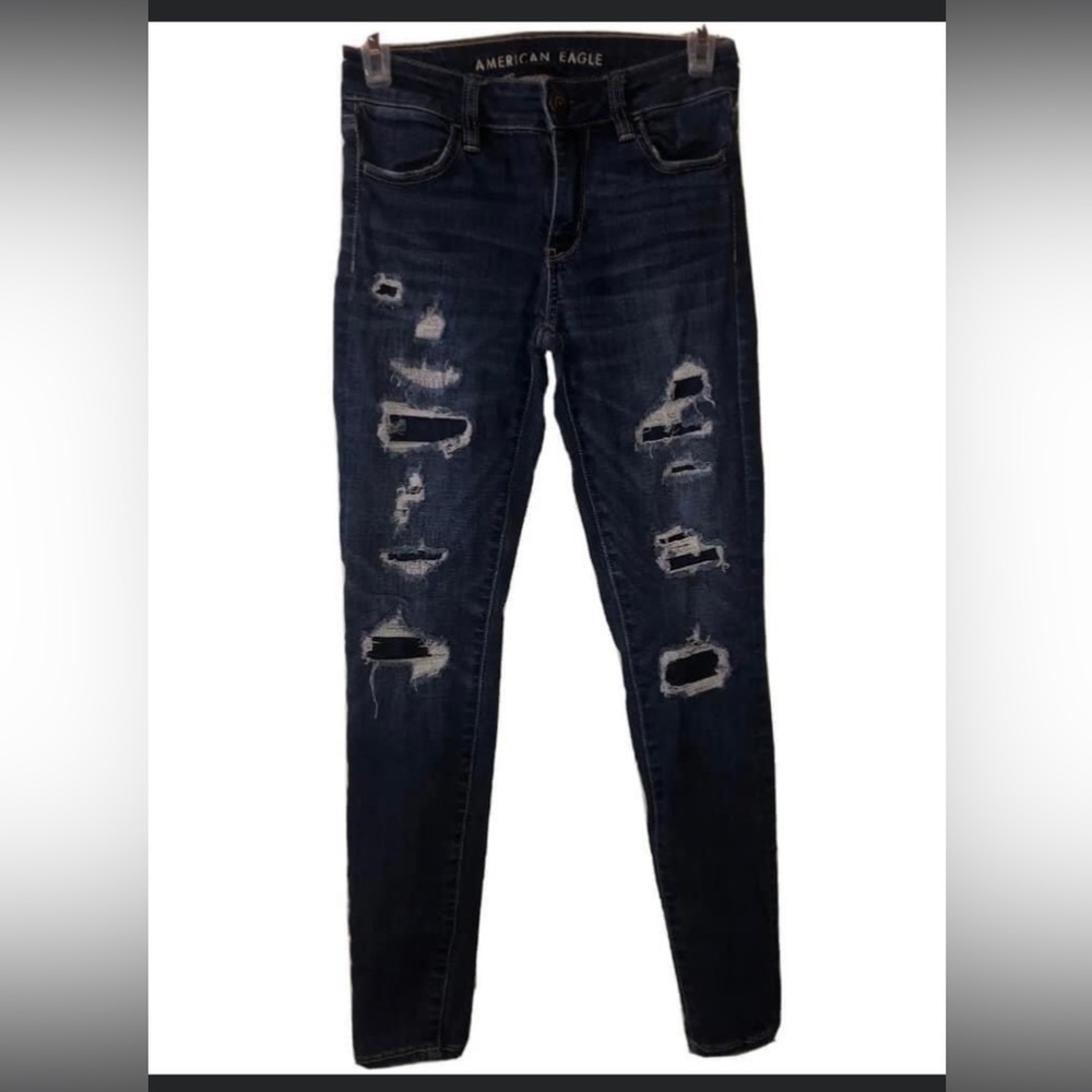 American eagle skinny jeans size 0 short